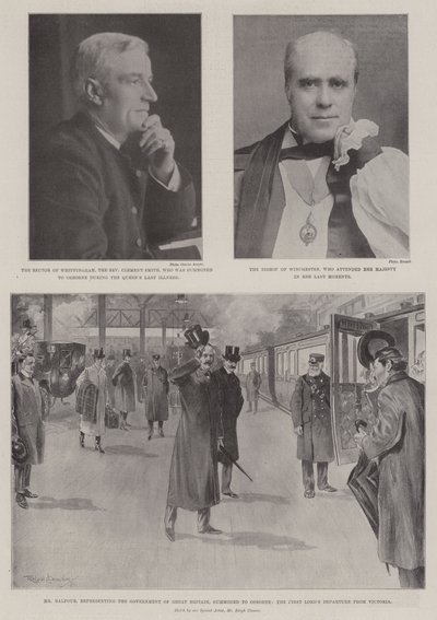 Dronning Victorias død af Ralph Cleaver